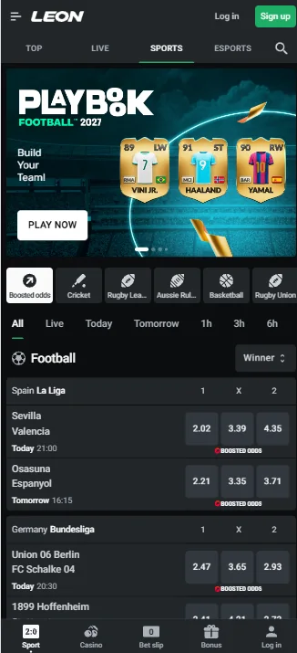 LEON Bet Sportsbook